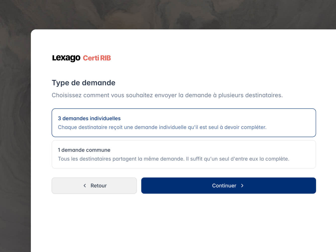 Campagne de demandes de RIB groupées dans Lexago CertiRIB : sécurisation RIB notaires en lot, échanges bancaires sécurisés et prévention de la fraude au virement